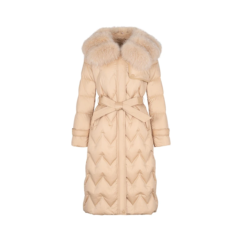 【媛媛女王专属】商场同款冬季新品超大狐狸毛领鹅绒服N0911B34909