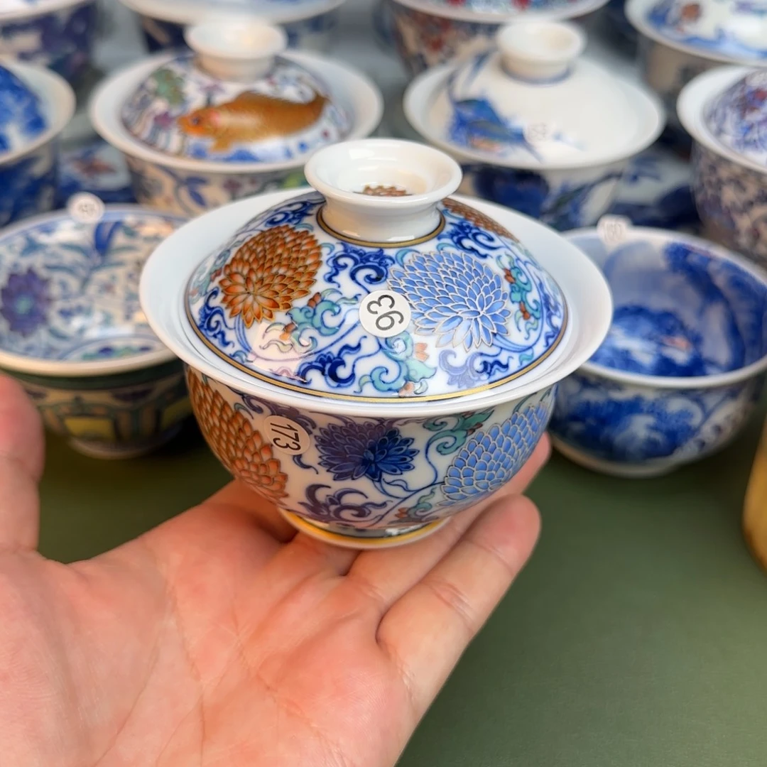 彦祖纯手工手绘茶具93