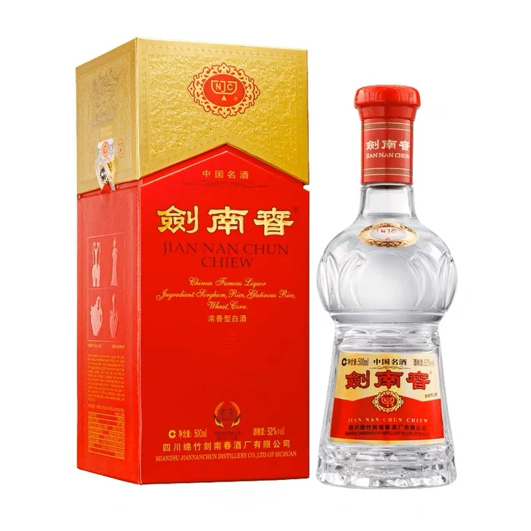 剑南春【主播补贴】剑南春水晶剑52度浓香型白酒52度500ml
