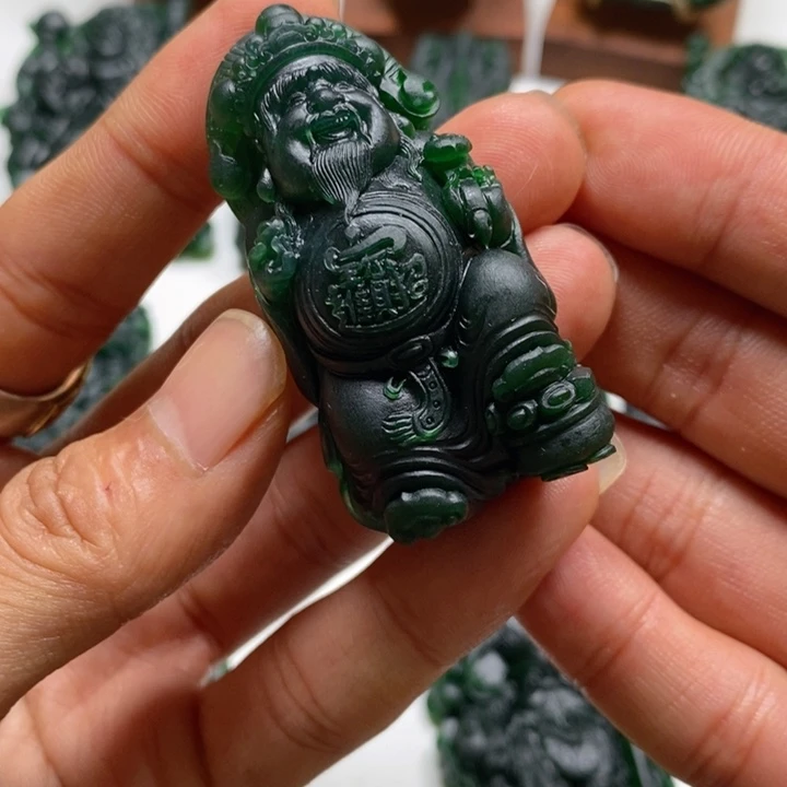 定制翡翠未镶嵌国**堂天然A货翡翠Z