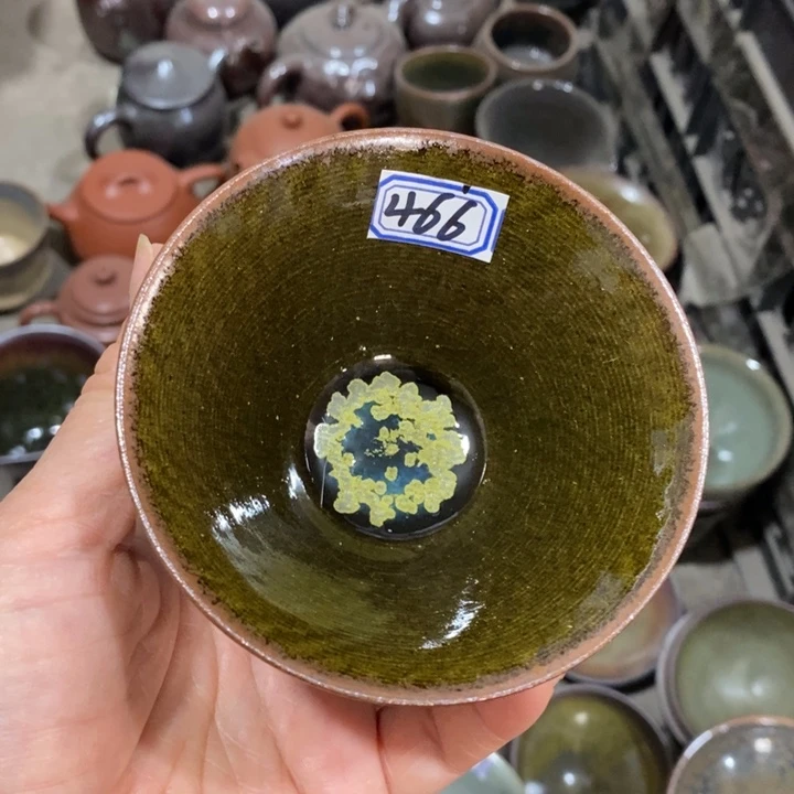 茶盏建阳建盏微瑕柴烧