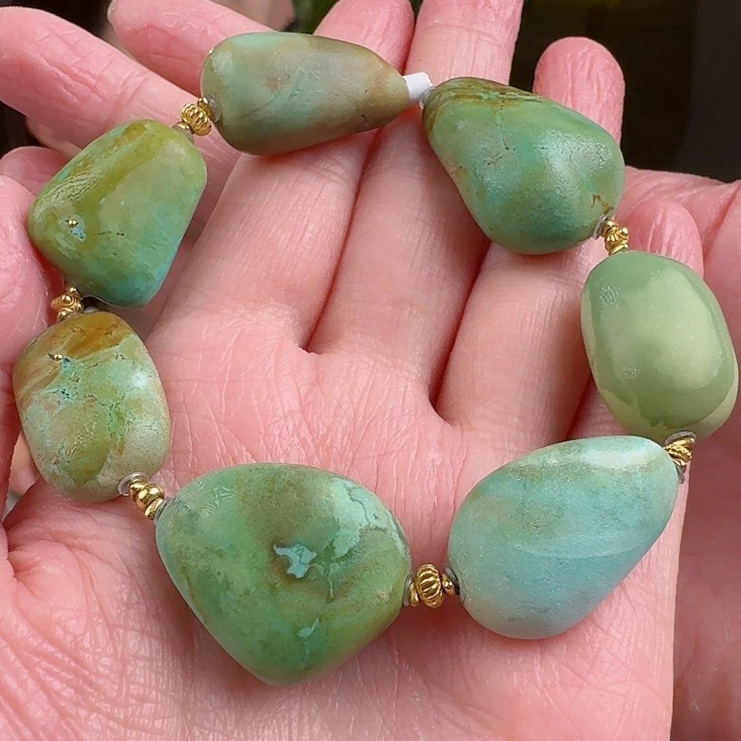 绿松石珠宝奇石未镶嵌