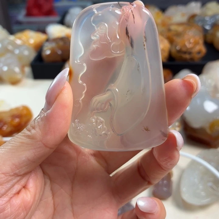 未镶嵌吊坠(不含链)玛瑙/玉髓
