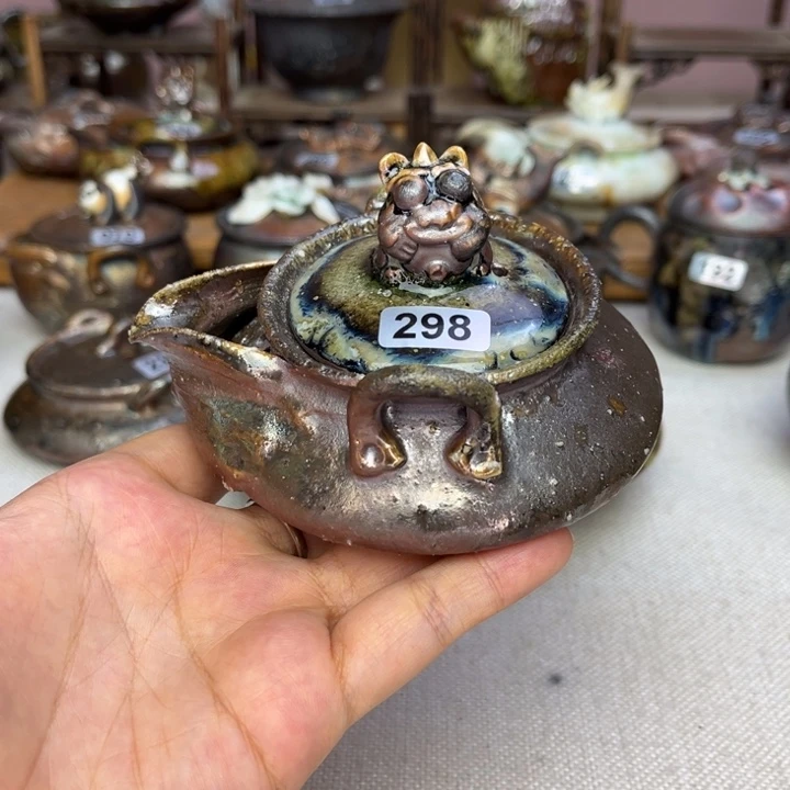 裸柴烧陶瓷茶器！