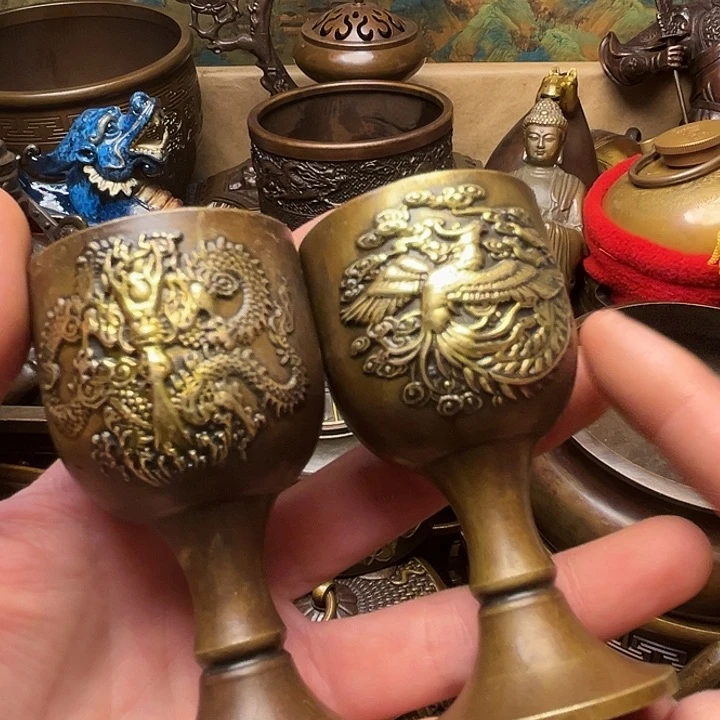 精美铜器批发档口