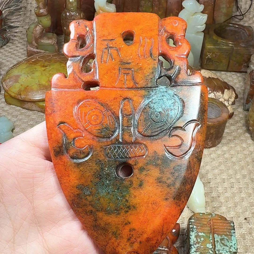 白玉菩提吊坠挂件