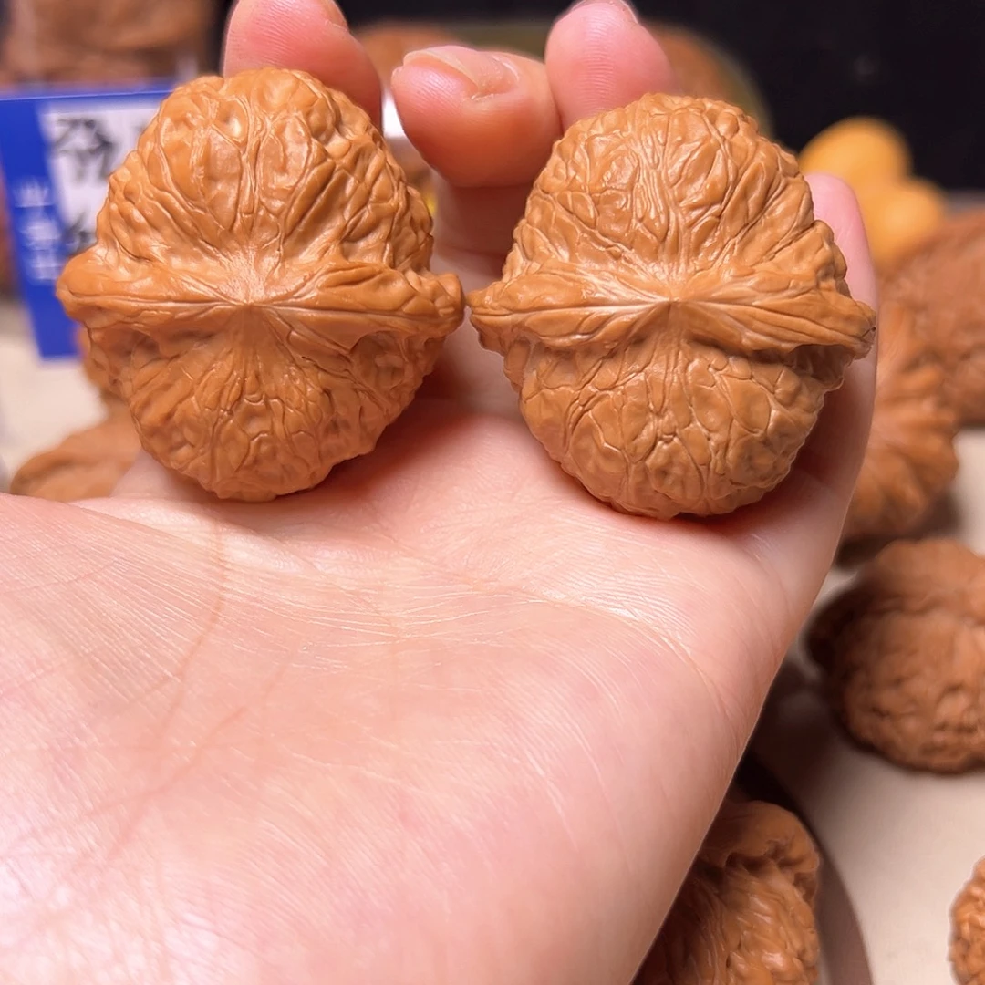 文玩核桃把件42南瓜饼