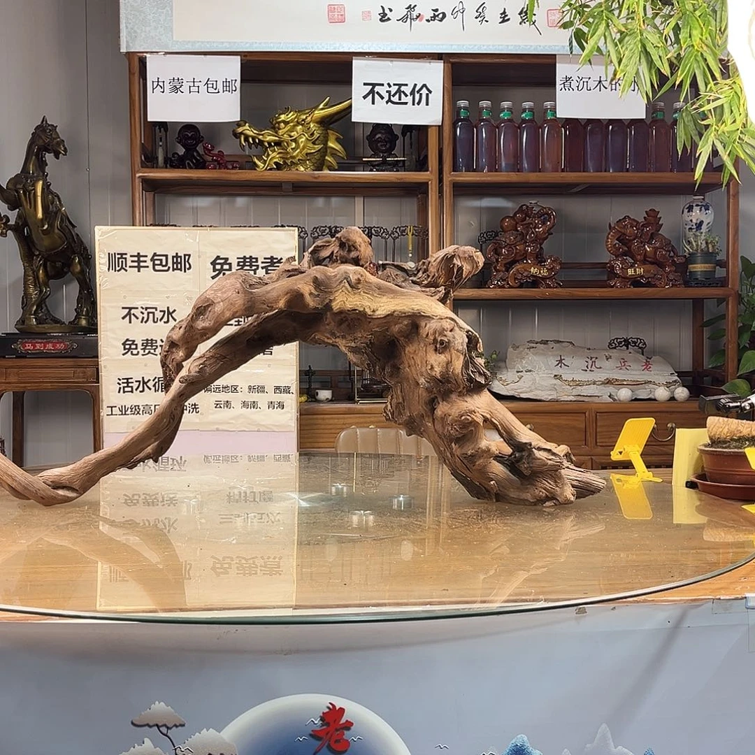 别***性紫柚木秒沉水，一木成景