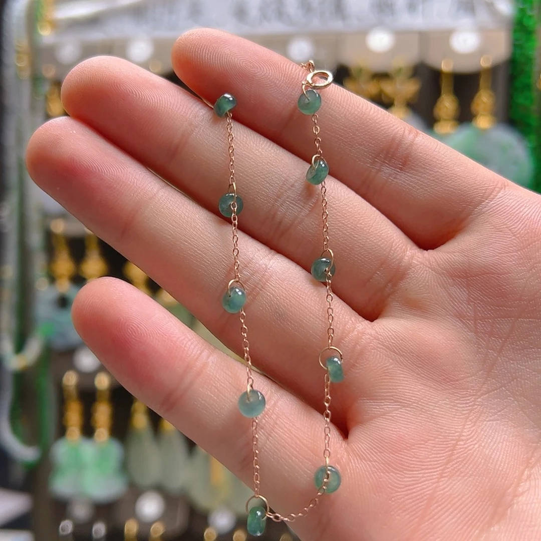 未镶嵌翡翠耳饰翡翠