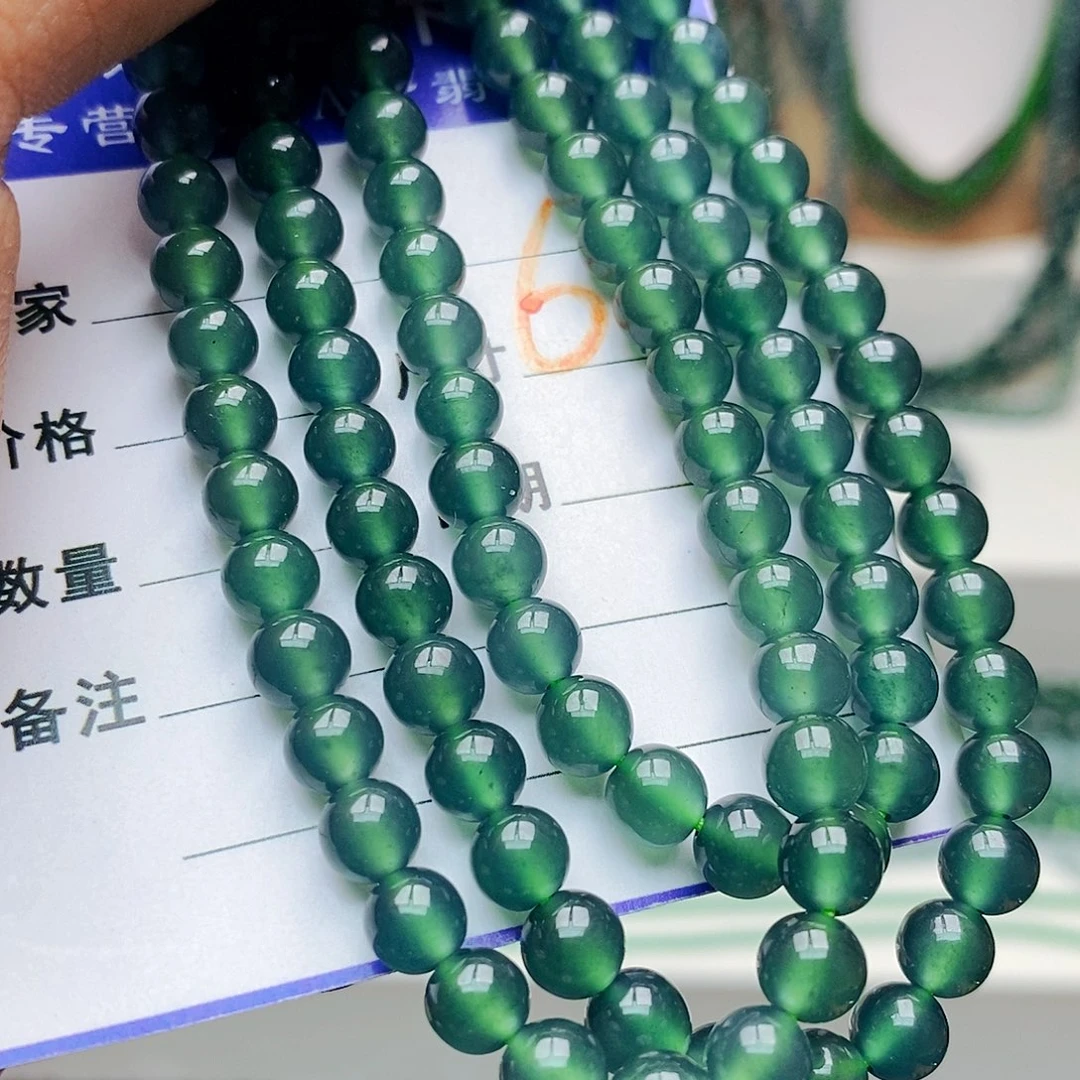 翡翠未镶嵌手链翡翠