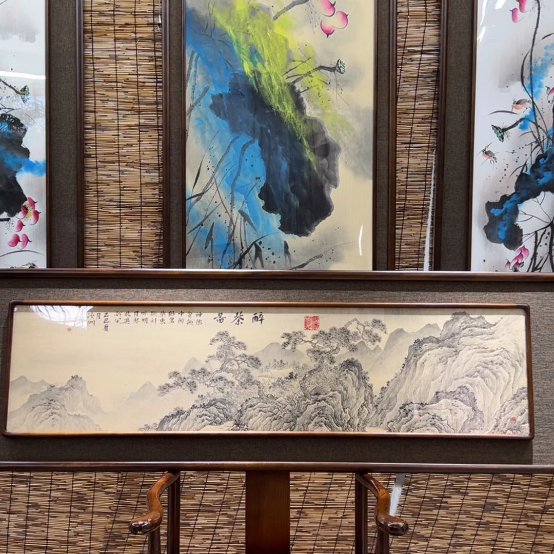 阿***宿国画亲笔手绘作品