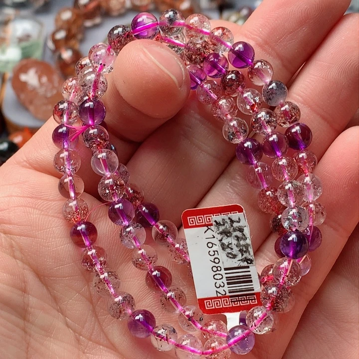 水晶手串未镶嵌天然