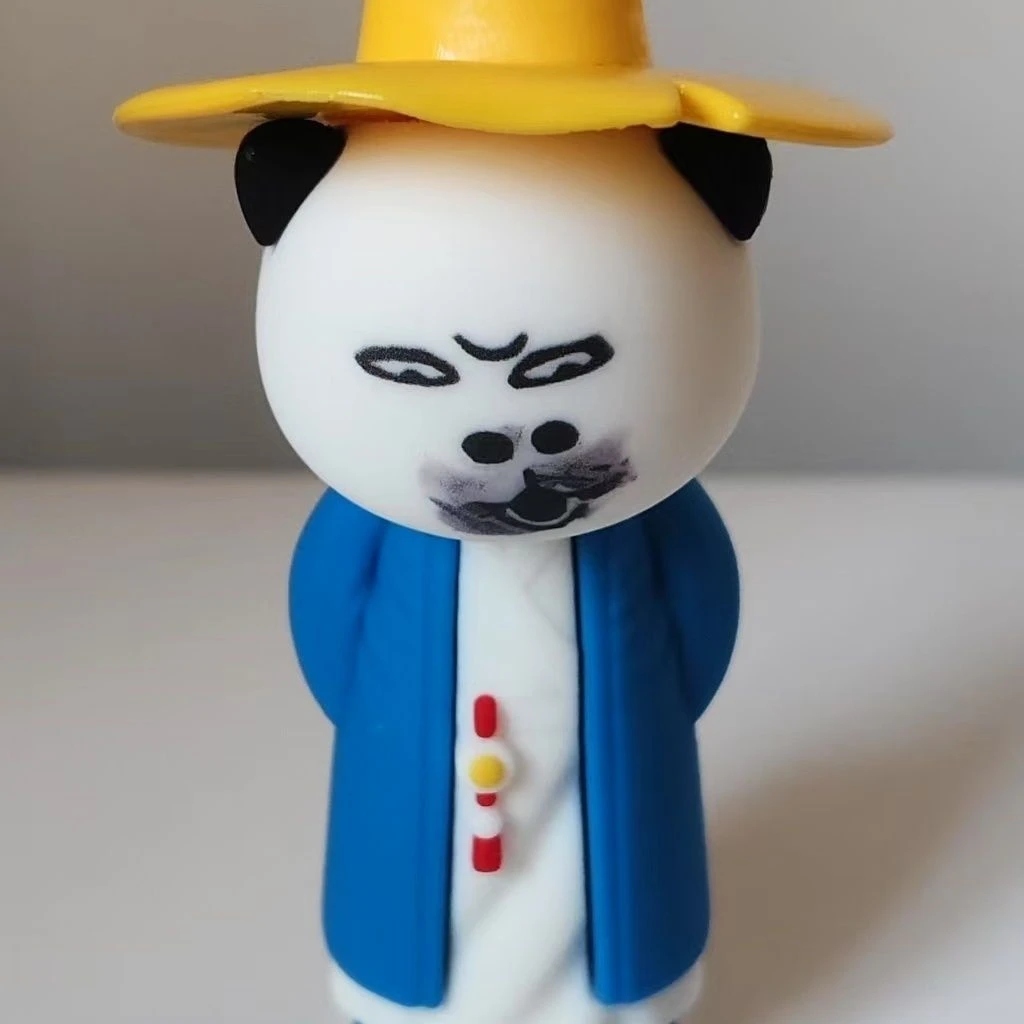 搞笑玩具网红虾仁手办潮玩沙雕面摆件公仔玩具生日礼物