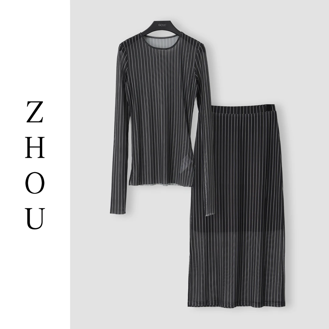 （周哥甄选）黑色时尚套装-23111