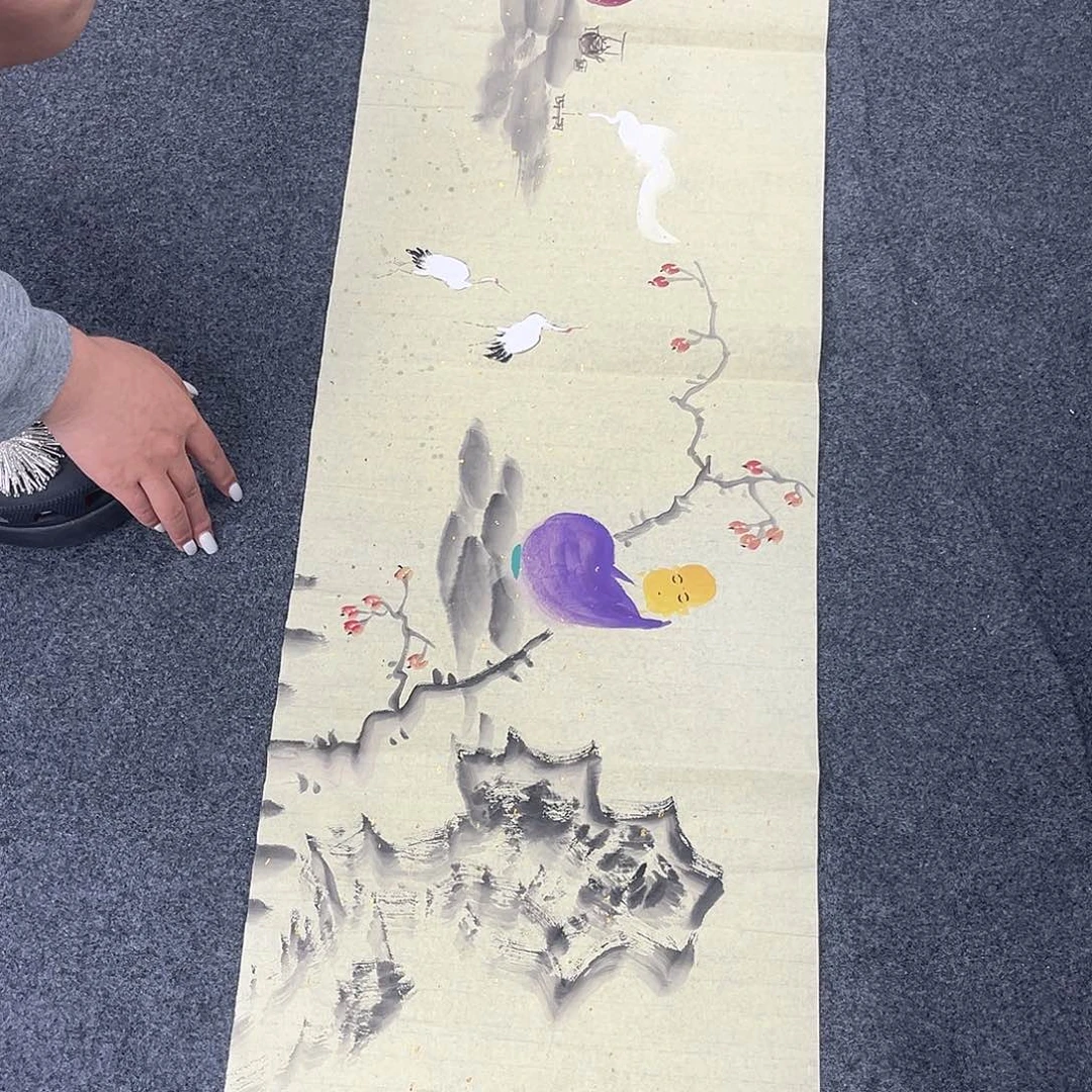 国画宣纸国画作品纯手绘