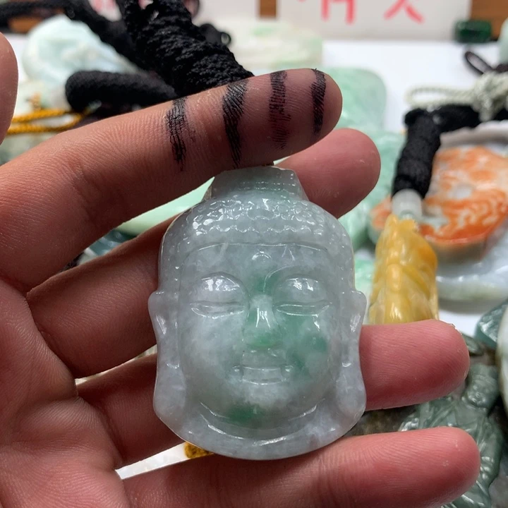 颈饰未镶嵌翡翠保真天然a货翡翠