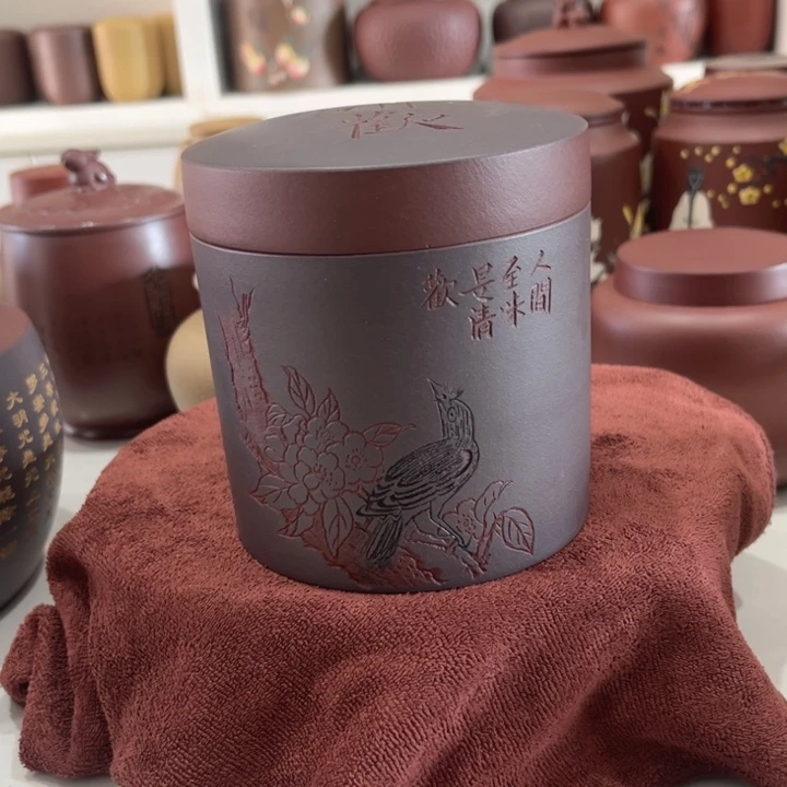 紫砂茶叶罐紫砂茶叶罐