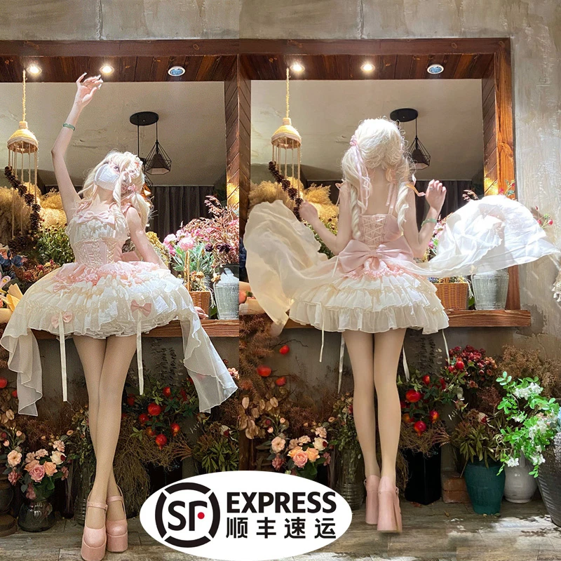 顺丰直达】织锦园正版原创洛丽塔连衣裙公主裙夏生日礼服显瘦lo裙