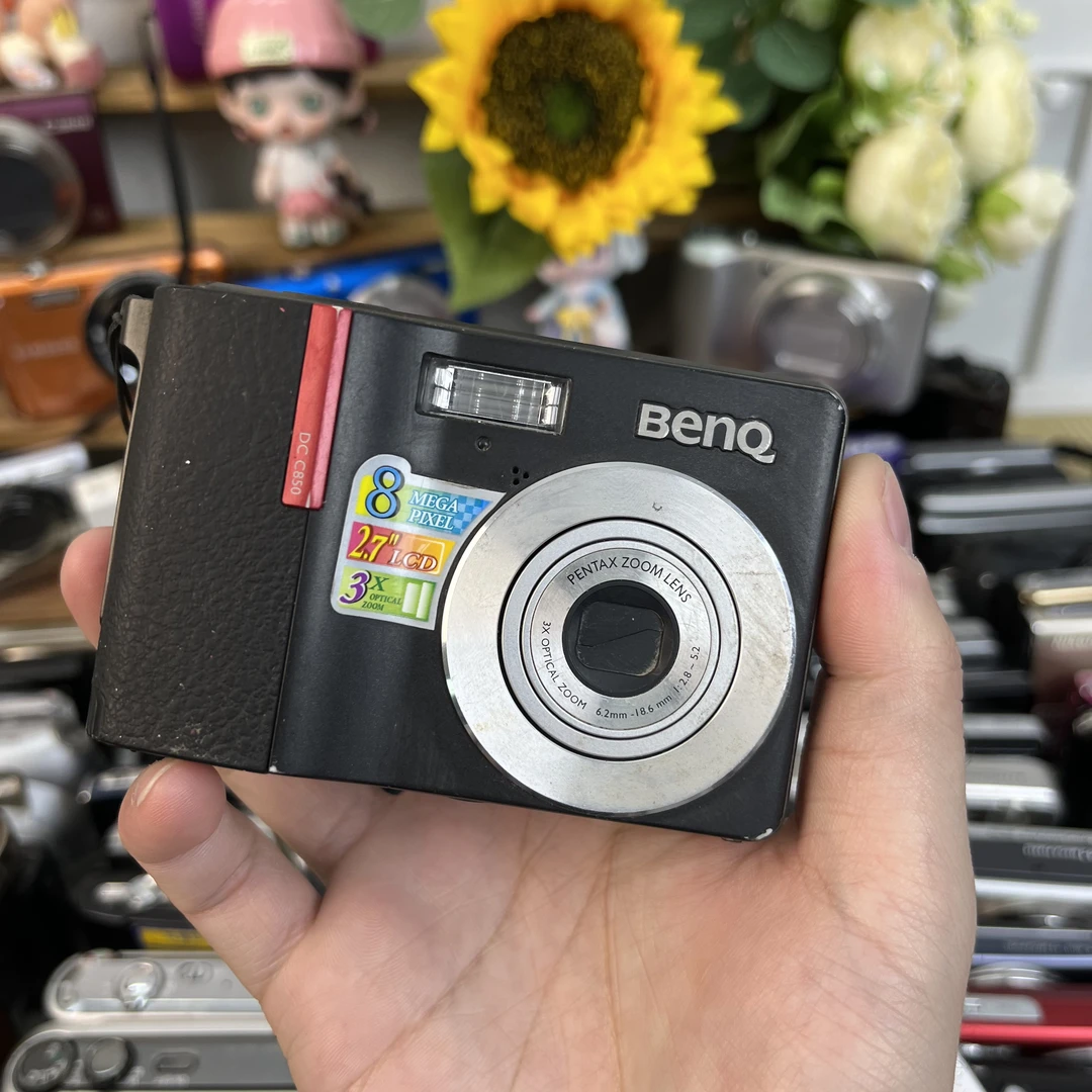 9新 Benq/明基 明基c850x 自备电池福利价复古氛围感送相机包