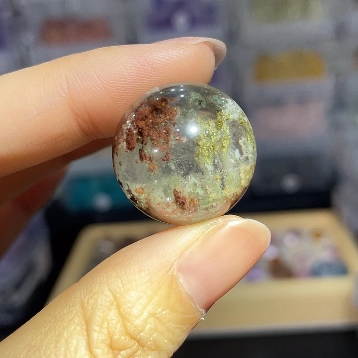 未镶嵌水晶珠宝半成品幽灵22mm