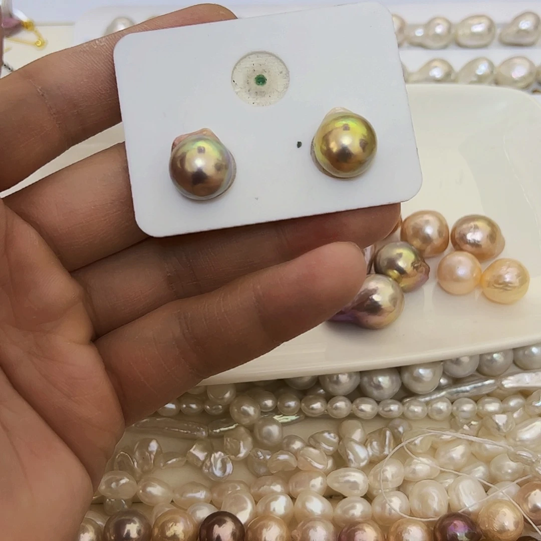 淡水珍珠颈饰未镶嵌浅*悠