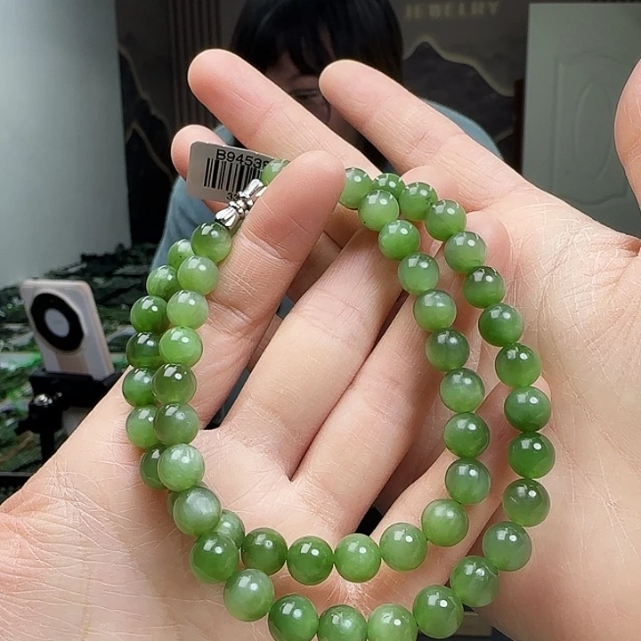 和田玉（碧玉）项链未镶嵌