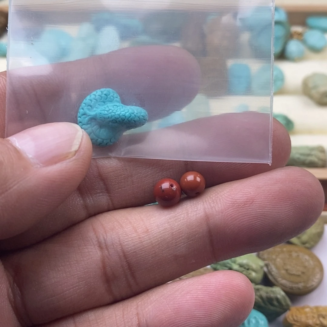 胖***子未镶嵌南红玛瑙珠宝半成品