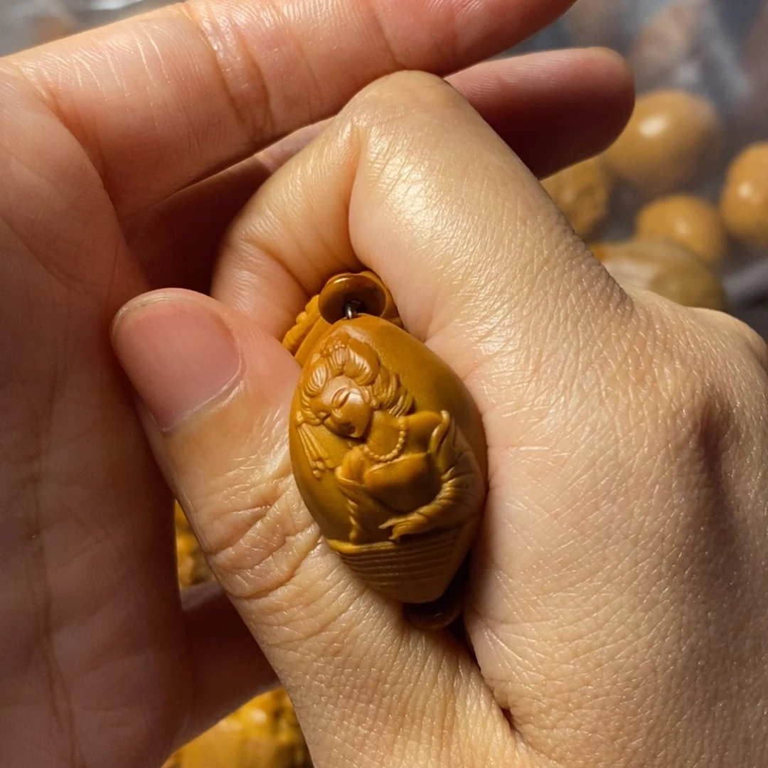 橄榄核手串/手链美女生命手串