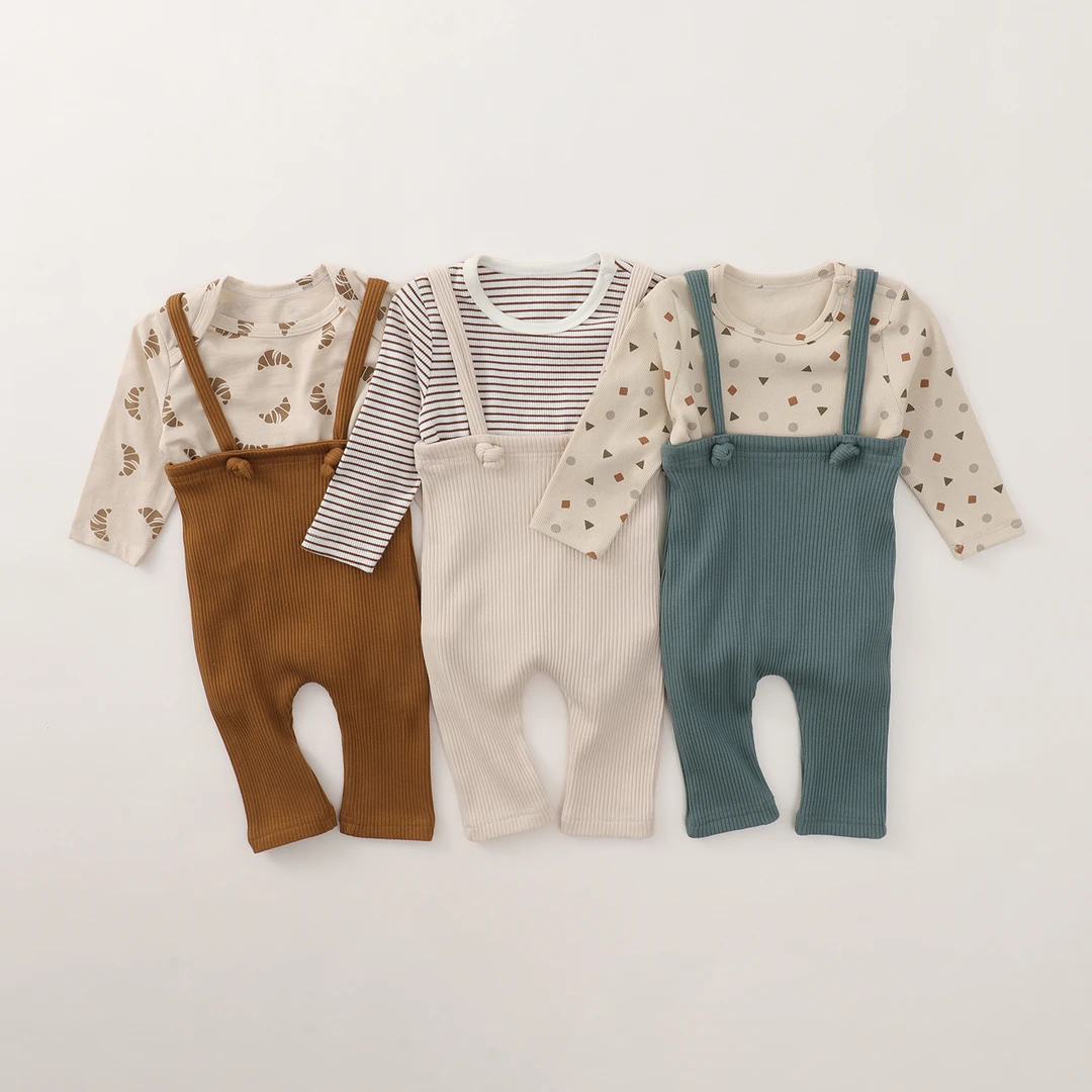 春秋ins北欧网红婴儿宝宝衣服薄款哈衣幼儿外出服超萌炸街