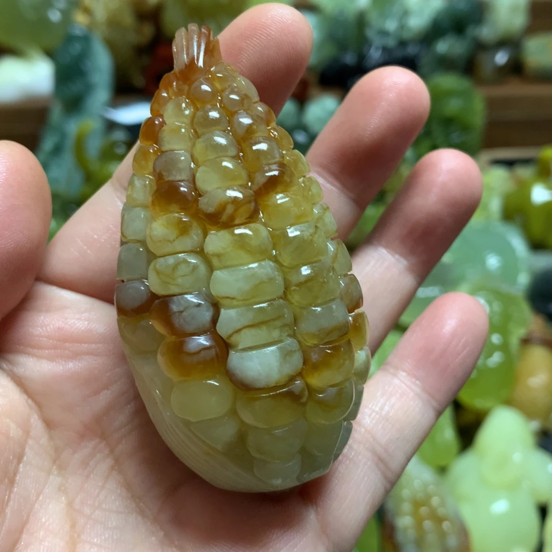 岫玉手把未镶嵌不*道手把