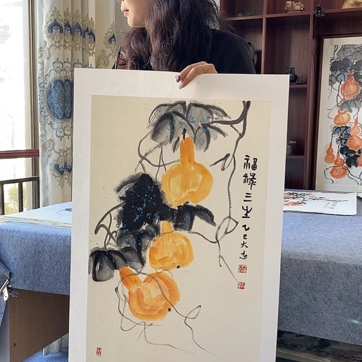 国画纯手绘国画写意作品