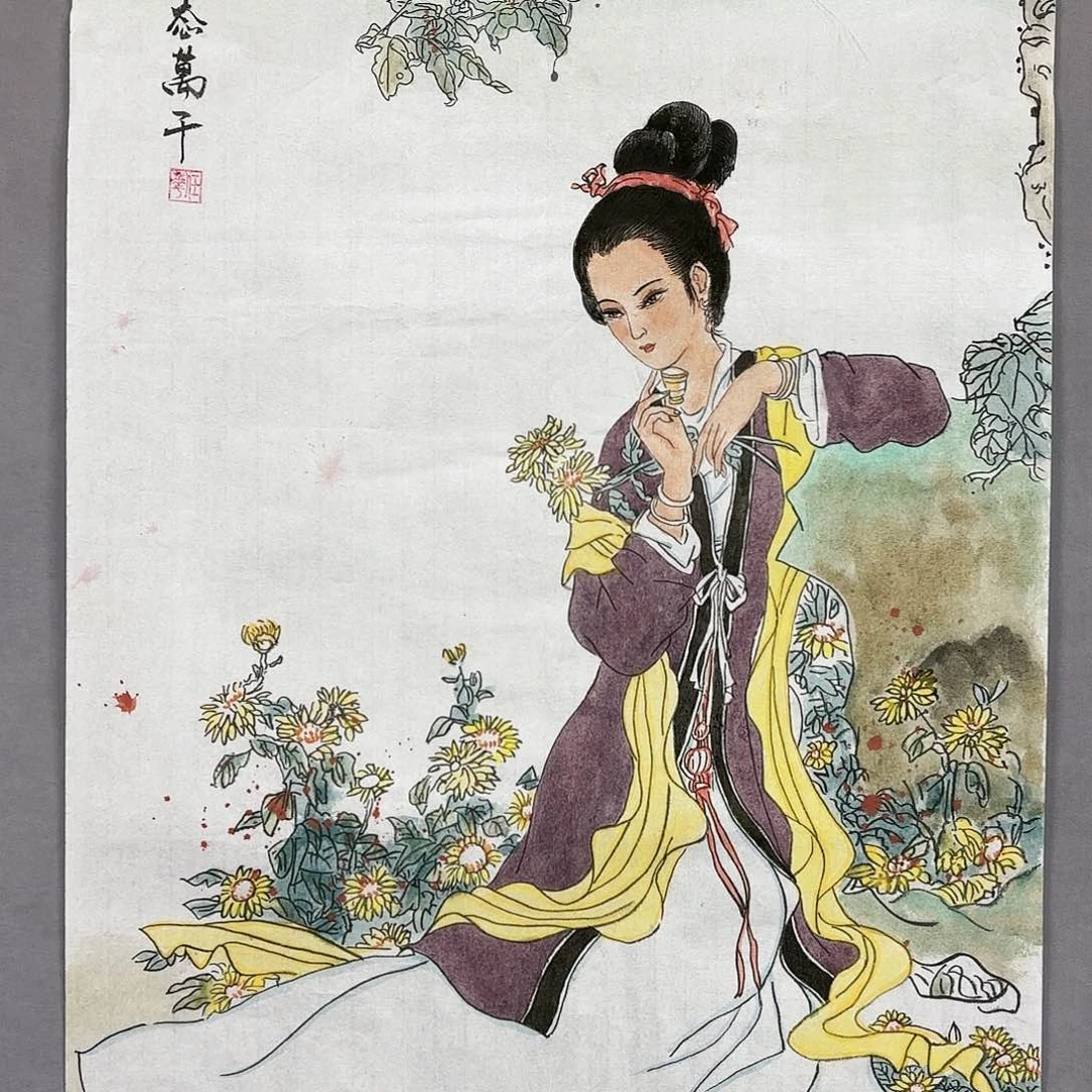 国画国画纯手绘作品请放心去藏