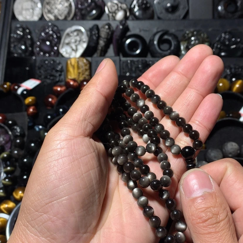 【闪购商品】黑曜岩珠宝奇石未镶嵌打****！