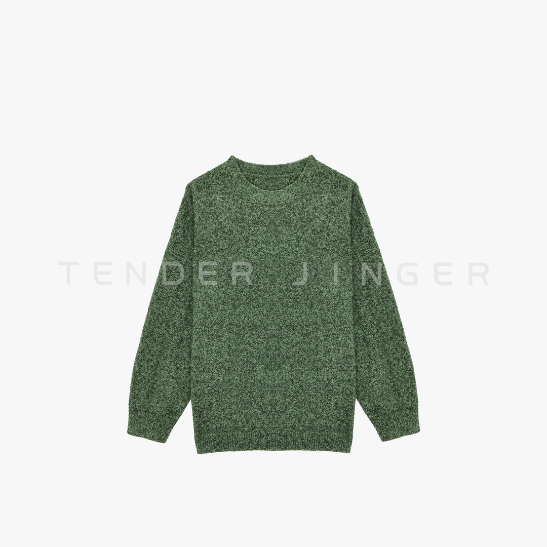 Tender Jinger｜线下专供 康宝莱圈圈白厂丝羊绒针织衫T54BBS50576