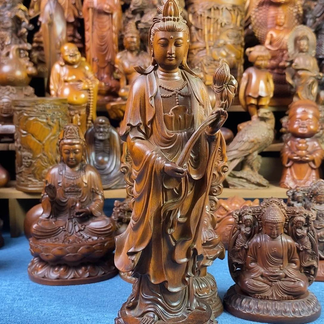黄杨木不***的小叶黄杨木工艺品
