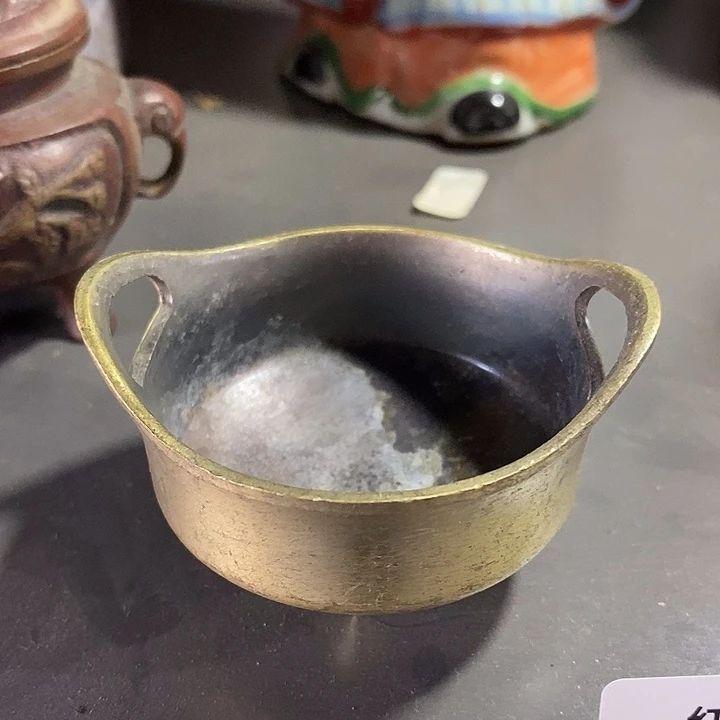 手工艺品琉璃铜香炉