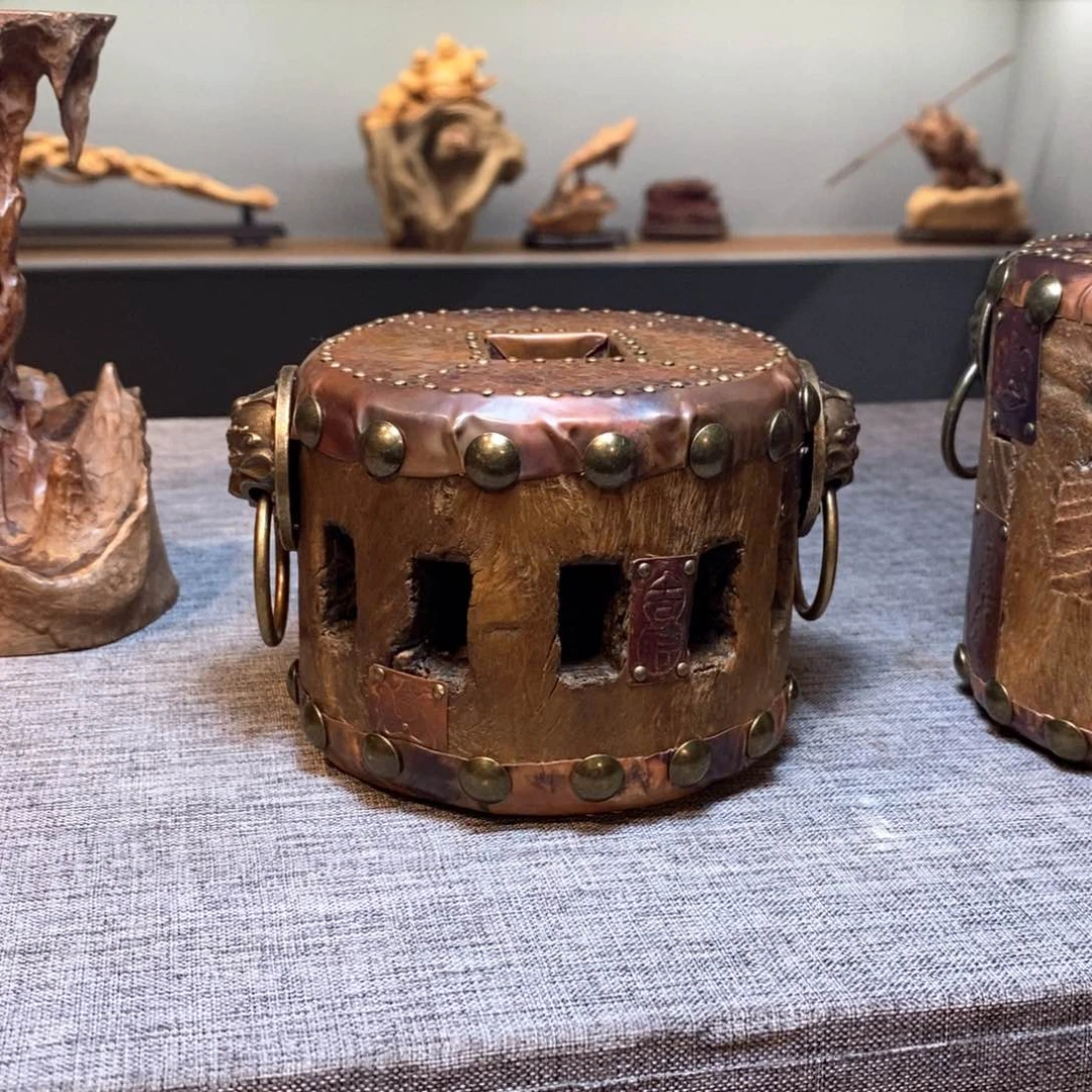 檀香木✨****?缅花车轮非遗手工