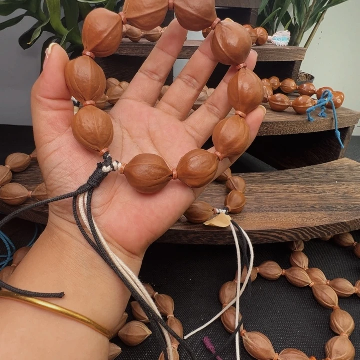 南***辞橄榄核手串去霜款鲨鱼背21*26
