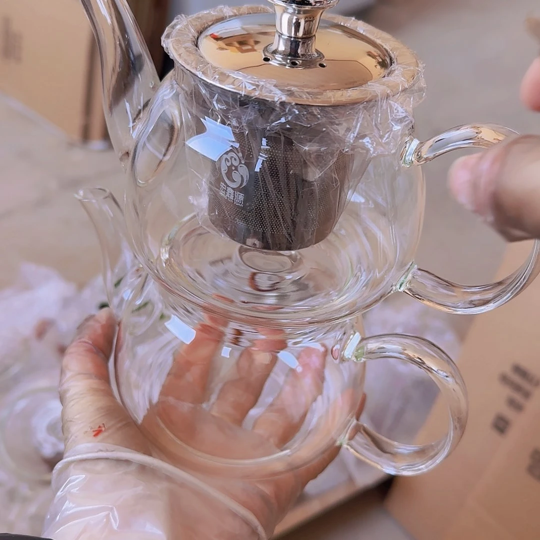 高硼硅玻璃茶水分离款瑕疵H062钢+H062钢 A001