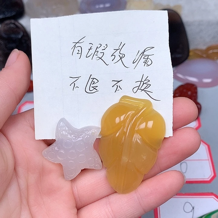 玛瑙/玉髓颈饰未镶嵌美****滴