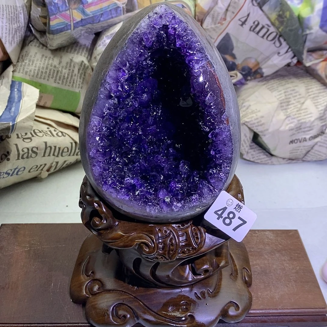 紫晶大型摆件（非配饰）未镶嵌