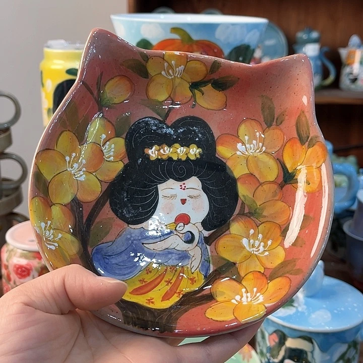 陶景德镇釉下手绘陶瓷