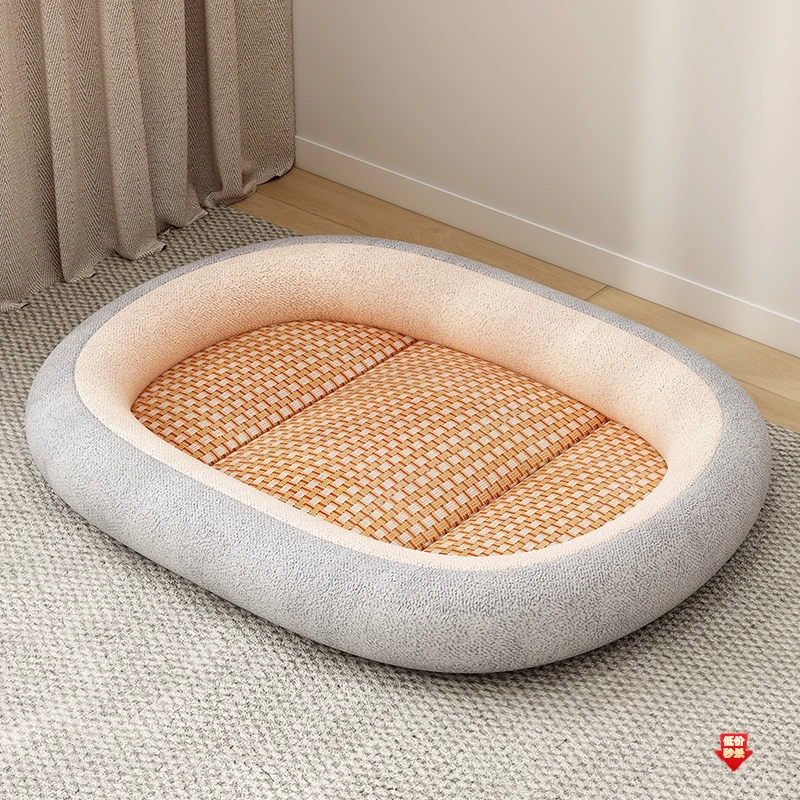 中小型犬猫四季通用圆窝1凉席床宠物狗狗猫咪睡垫