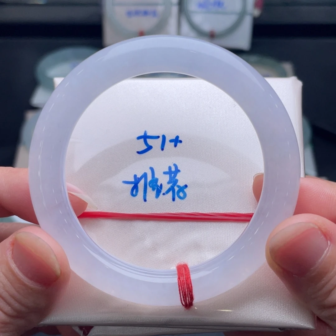 翡翠未镶嵌手镯翡翠手镯59