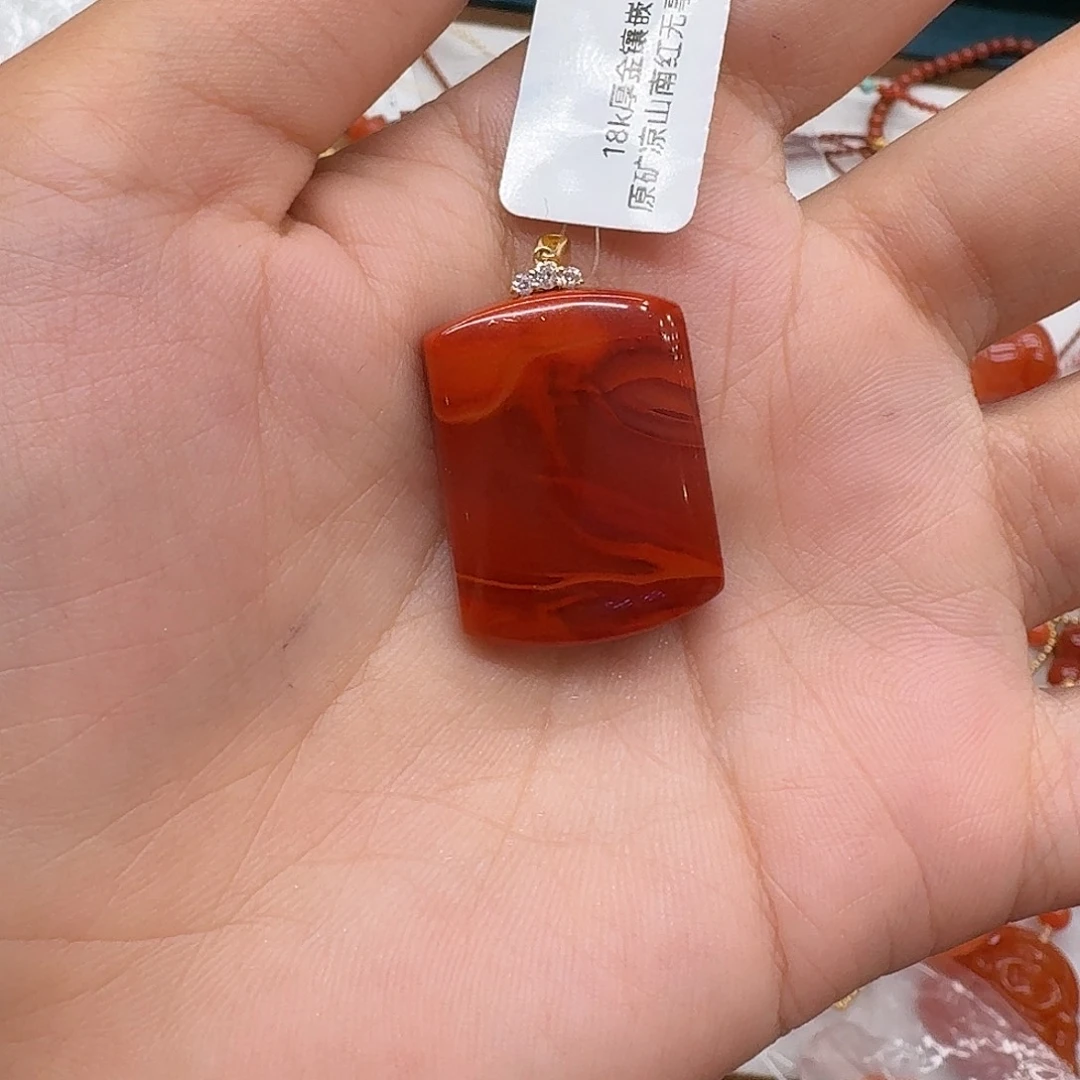 绝***子未镶嵌手链水晶无事牌