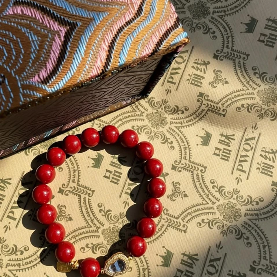 含辰砂工艺品精品手串 J0291 无礼盒