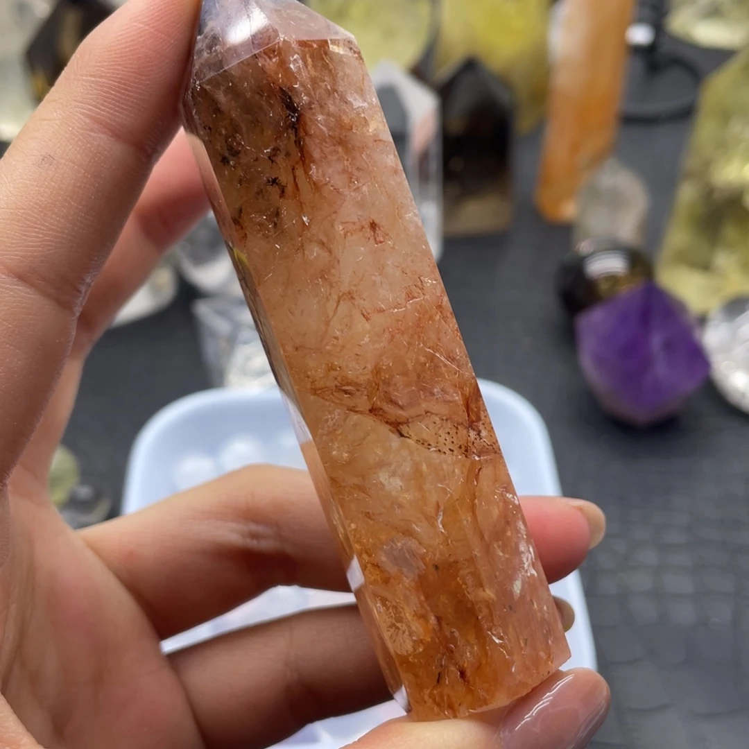 水晶17未镶嵌胶花柱子