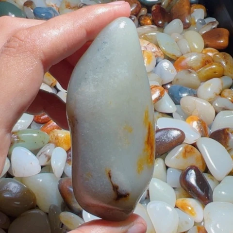 和田玉（糖玉）手链未镶嵌4