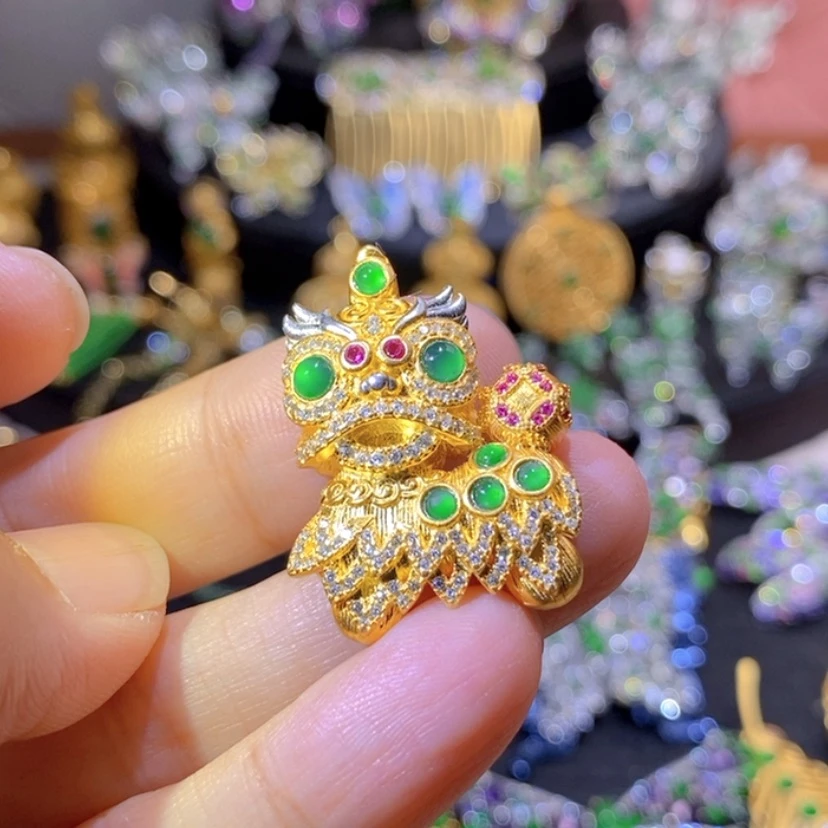 【闪购商品】银S925镶嵌挂件翡翠