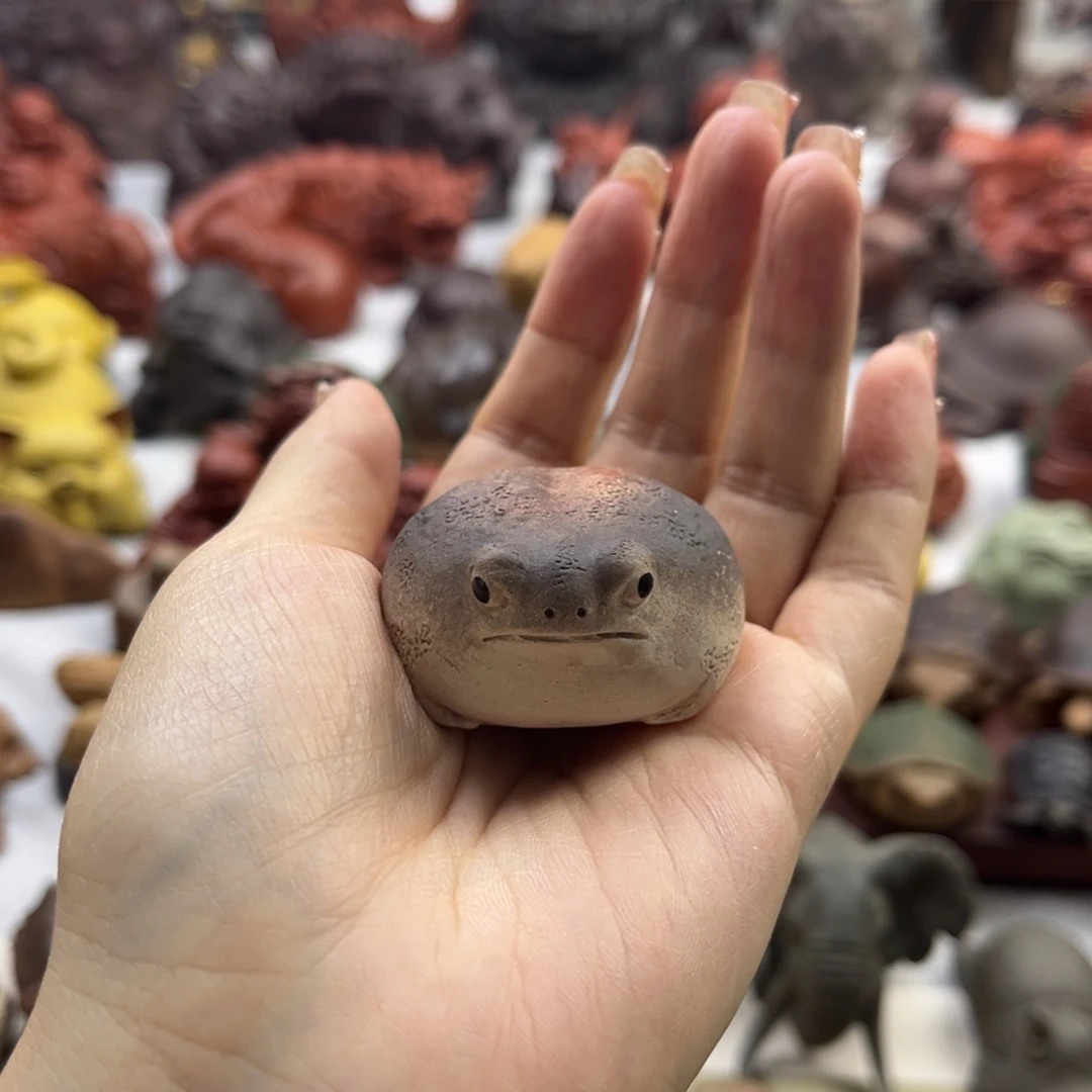 紫砂茶宠小**儿紫砂茶宠